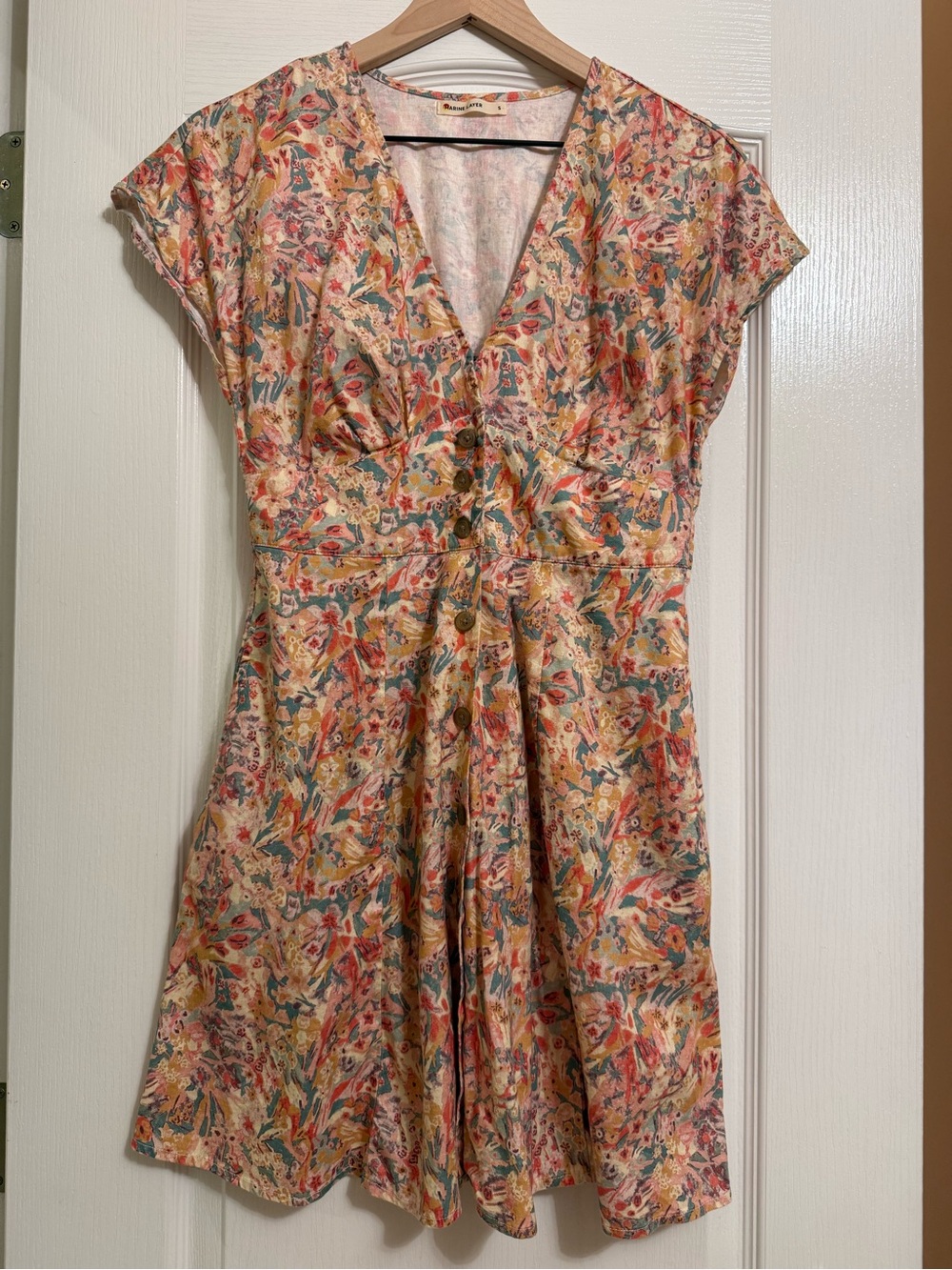 Marine Layer Camila Mini Dress - Superbloom